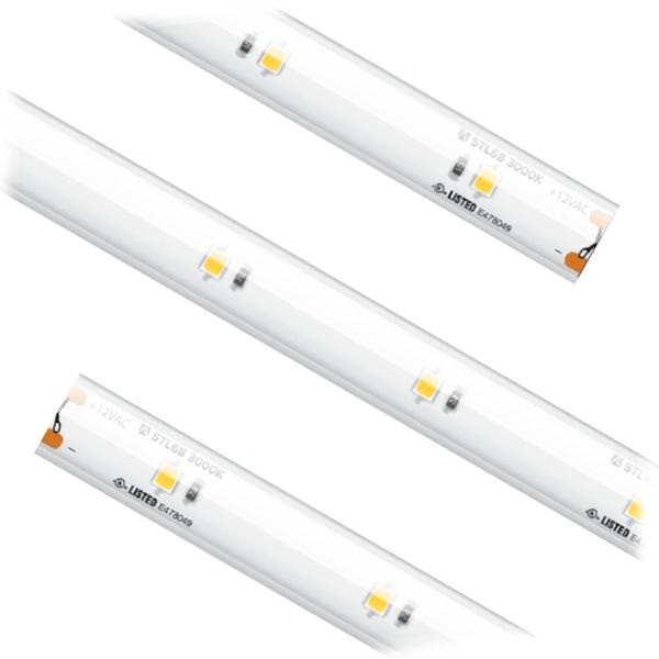 16.4' 2.2 watt (per foot) 12 volt 3000K LED Tape Light